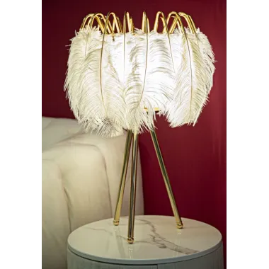 LAMPA STOŁOWA FEATHER STAND 40X60 cm